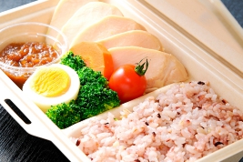 極柔サラダチキンのマッスル弁当1