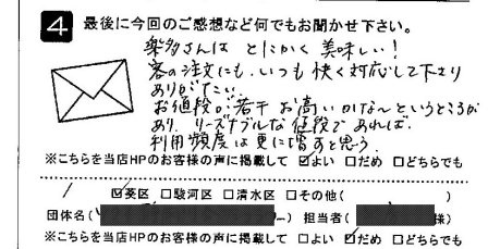 楽多さんはとにかく美味しい！